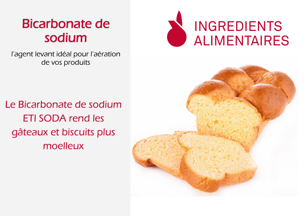 Le bicarbonate de sodium l'agent levant idéal pour l’aération de vos